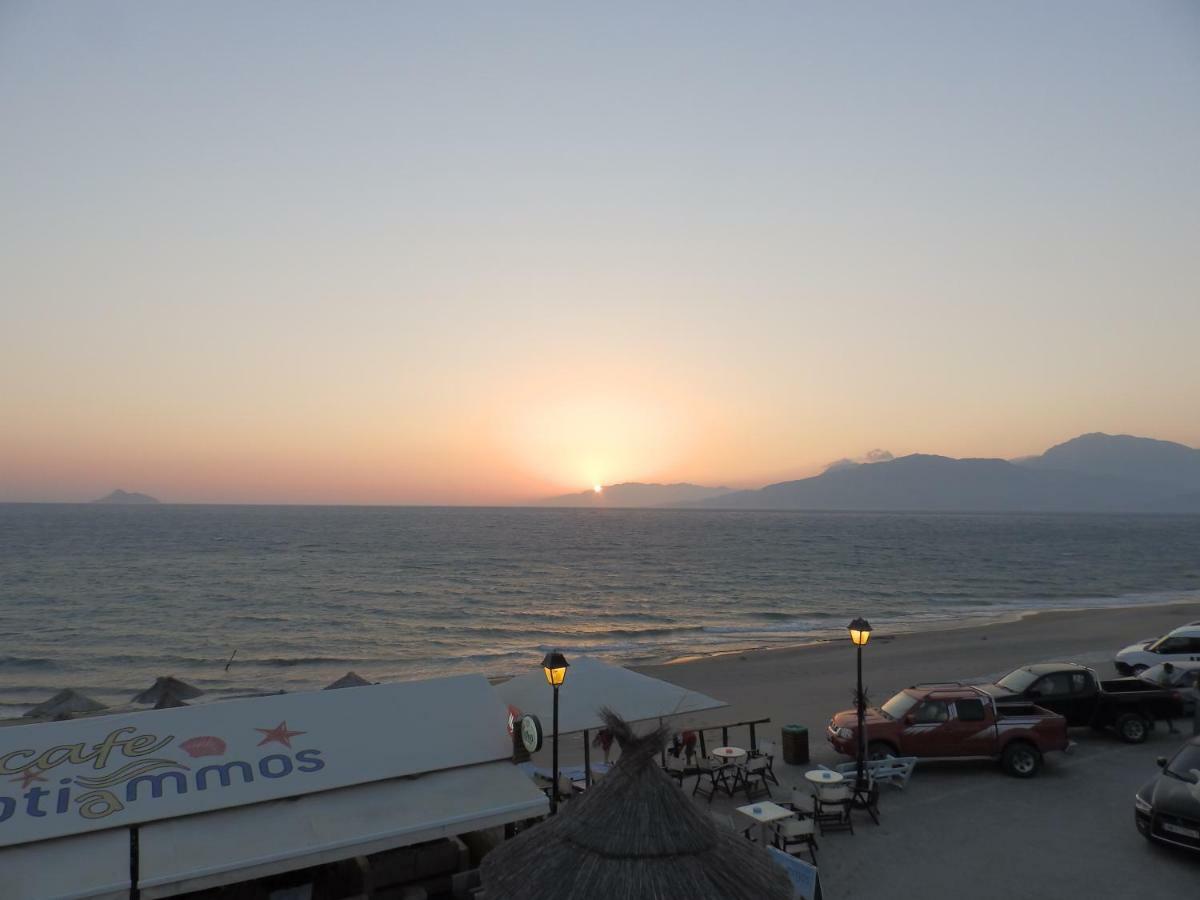 Villa Golden Ammos Sea View كالاماكي المظهر الخارجي الصورة